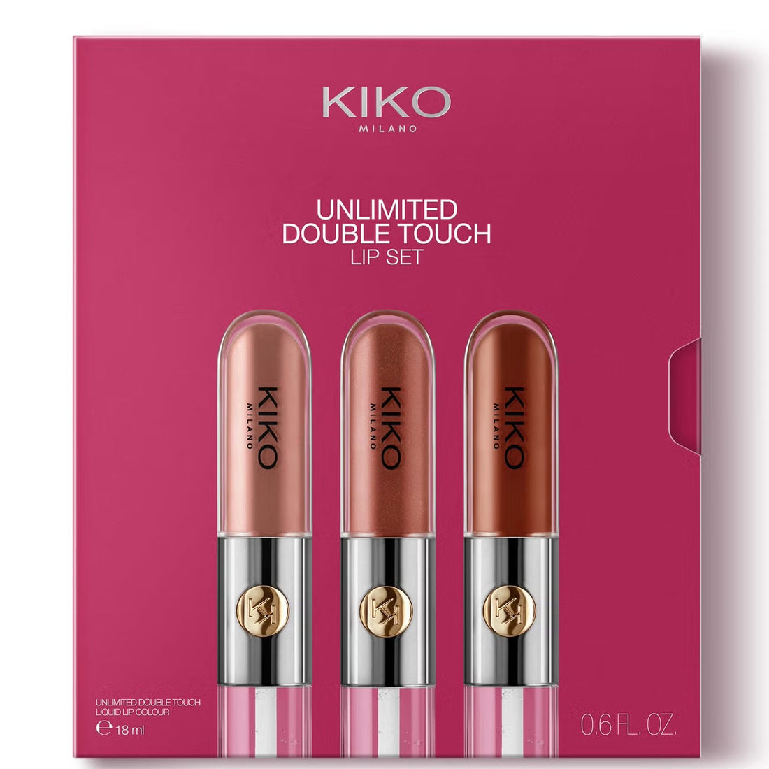 KIKO MILANO UNLIMITED DOUBLE TOUCH LIPSTICK KIT