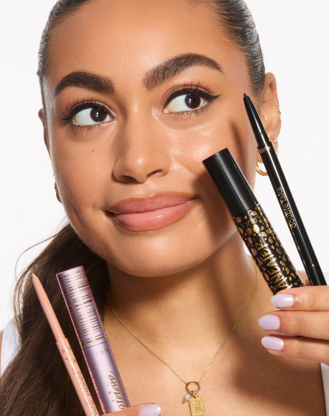 Tarte top hits mascara & liner quad مجموعة رسم العيون من تارت