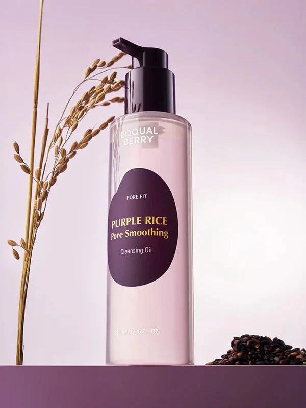 EQQUALBERRY - Purple Rice Pore Smoothing Cleansing Oil