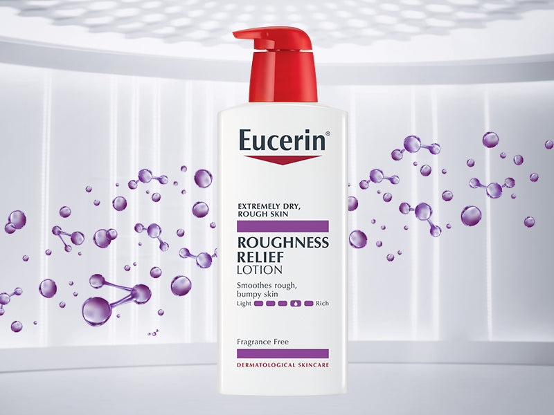 Eucerin Roughness Relief Body Lotion لوشين يوسيرين لتخفيف خشونة البشرة