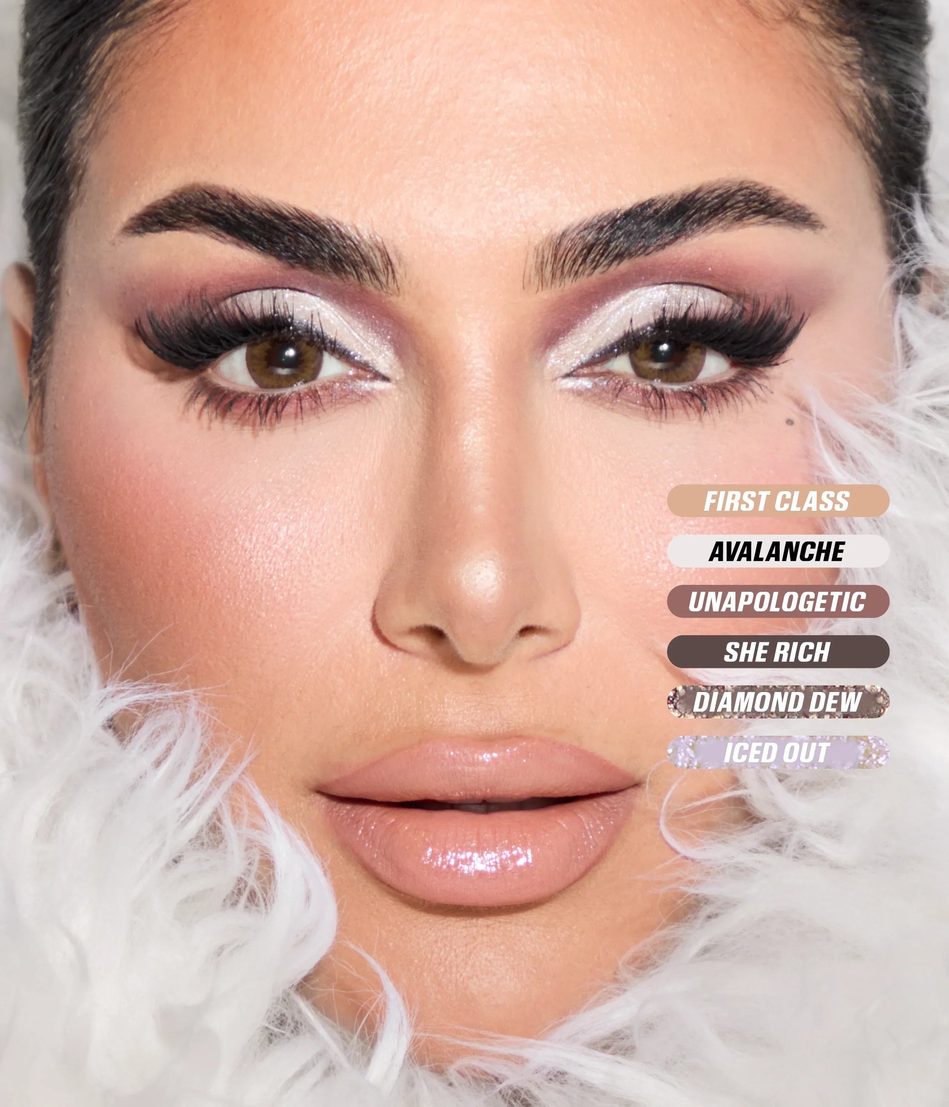 HUDA BEAUTY ICY NUDE EYESHADOW PALETTE