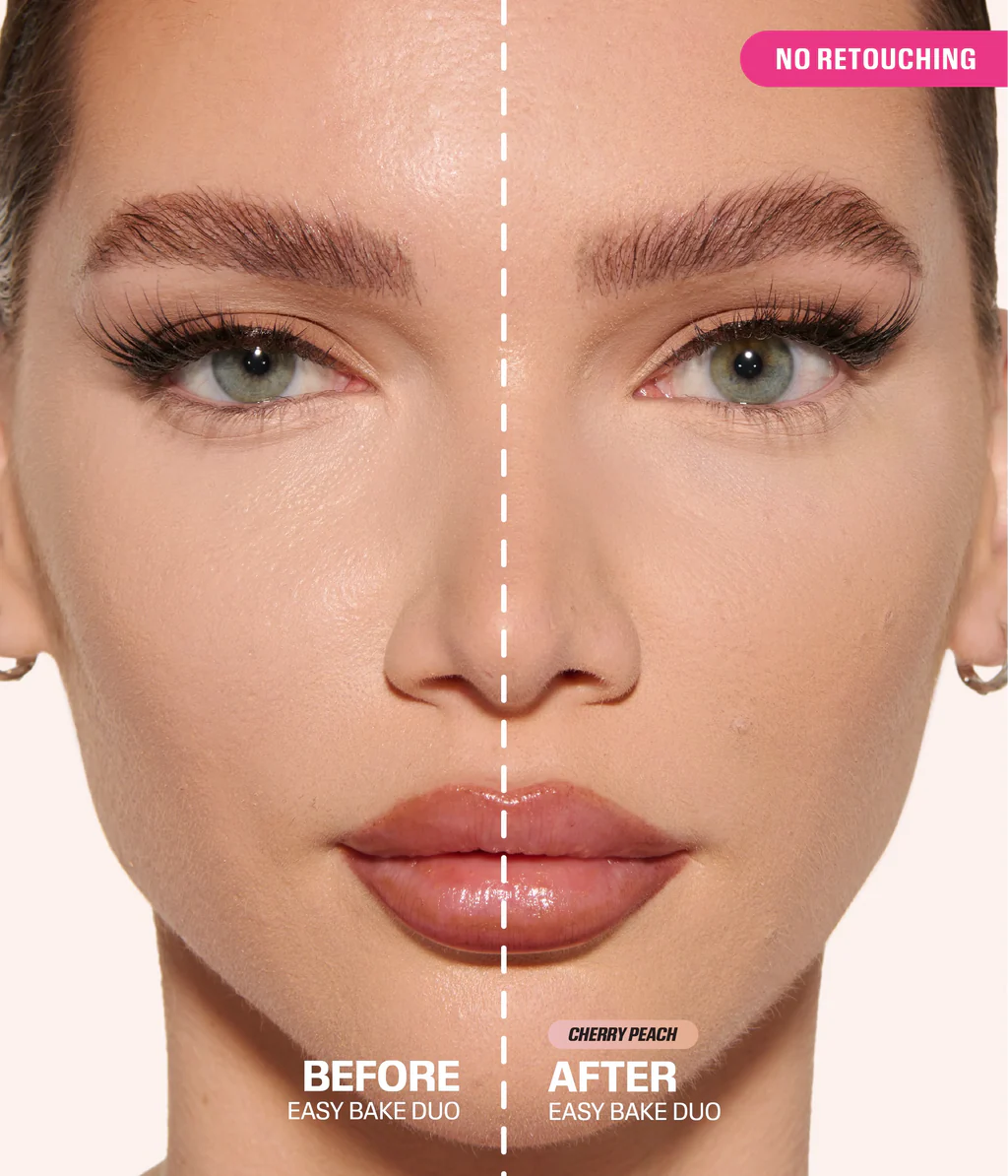 HUDA BEAUTY EASY BAKE DUO LOOSE POWDER لووس باودر هدى المزدوجة