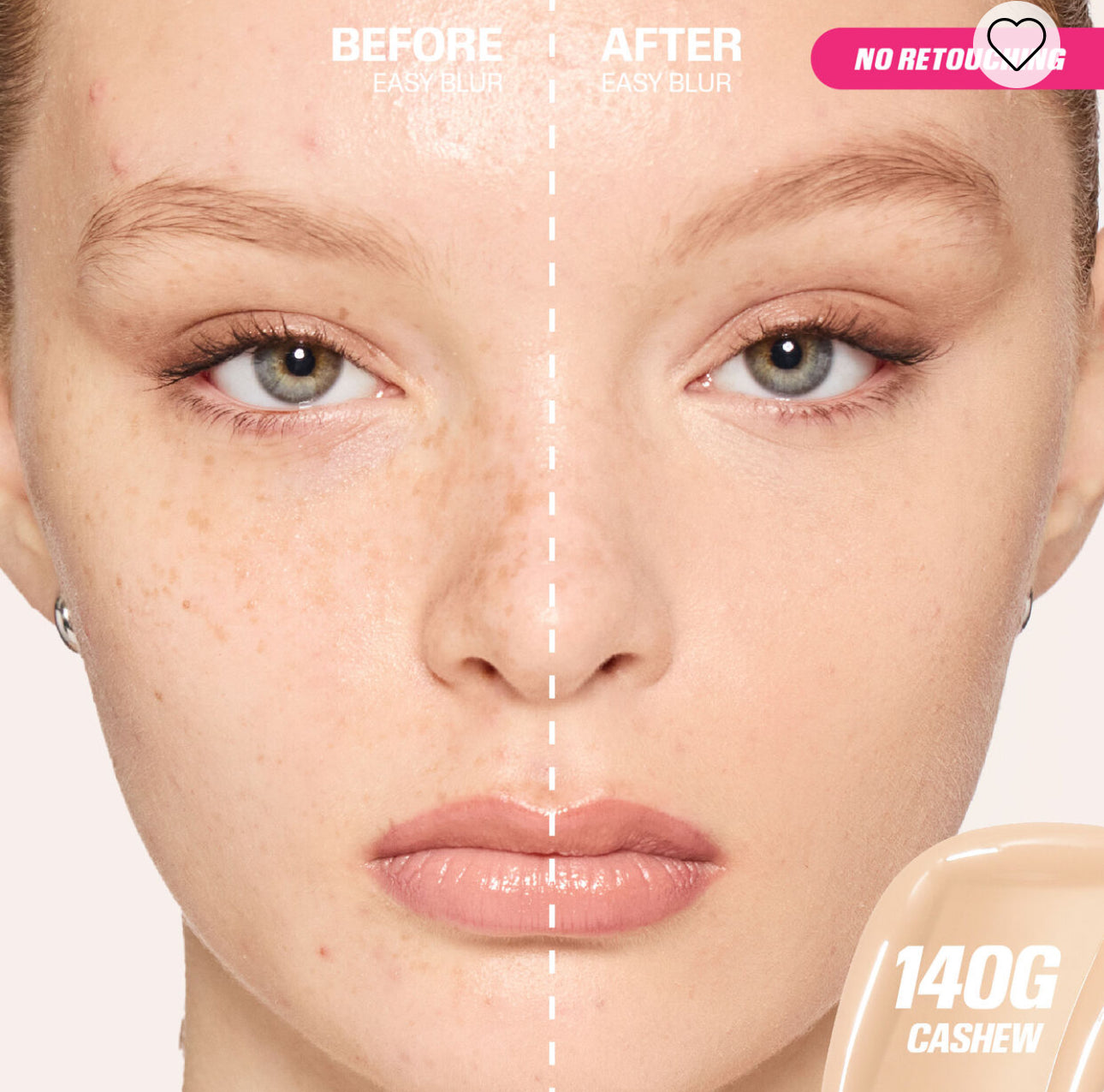 HUDA BEAUTY EASY BLUR FOUNDATION كريم الاساس من هدى بيوتي