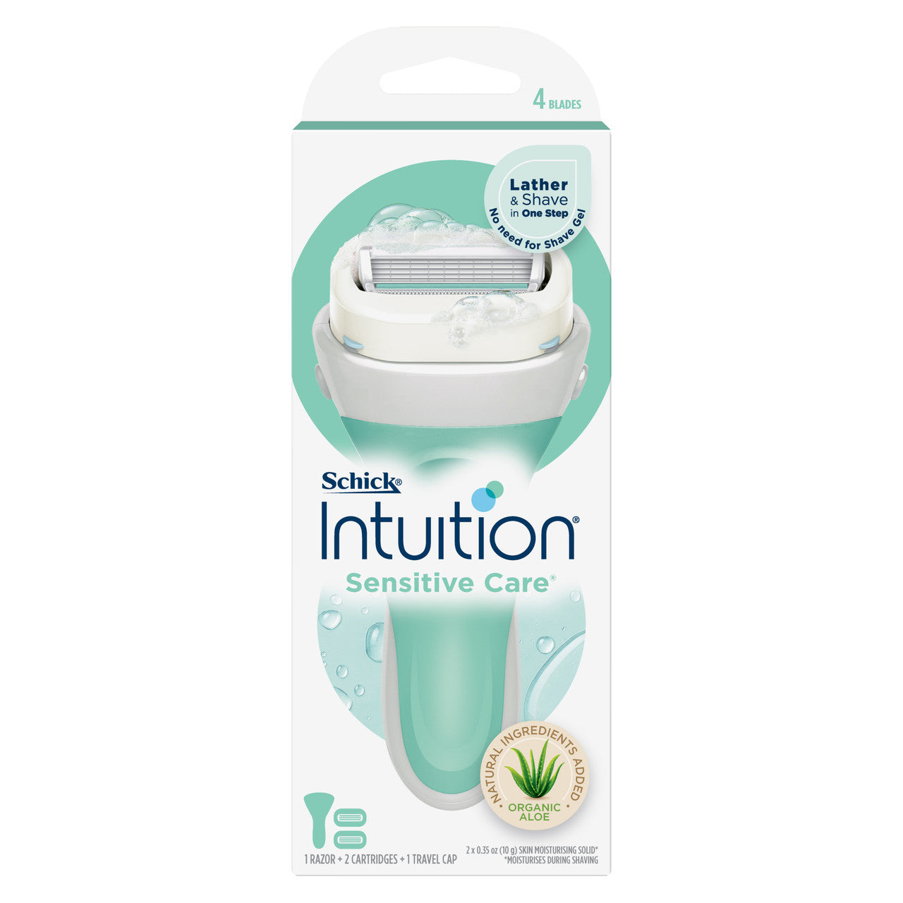 Intuition Pure Nourishment Razor ماكينة الحلاقة المغذية النقية من شيك