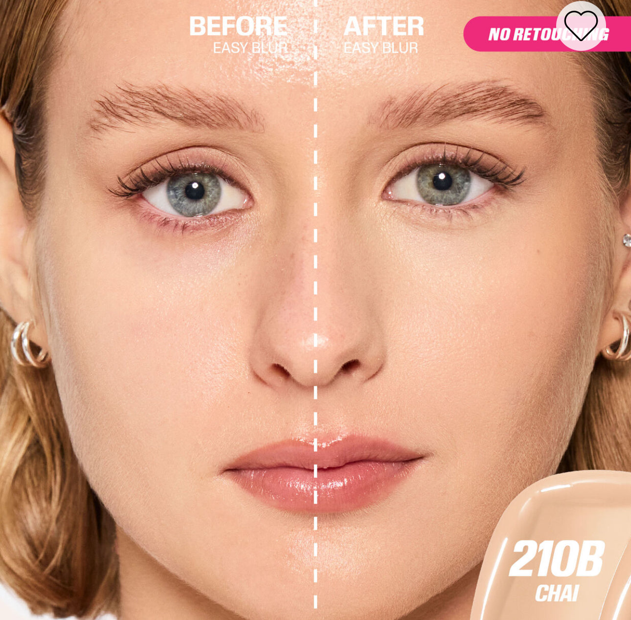 HUDA BEAUTY EASY BLUR FOUNDATION كريم الاساس من هدى بيوتي