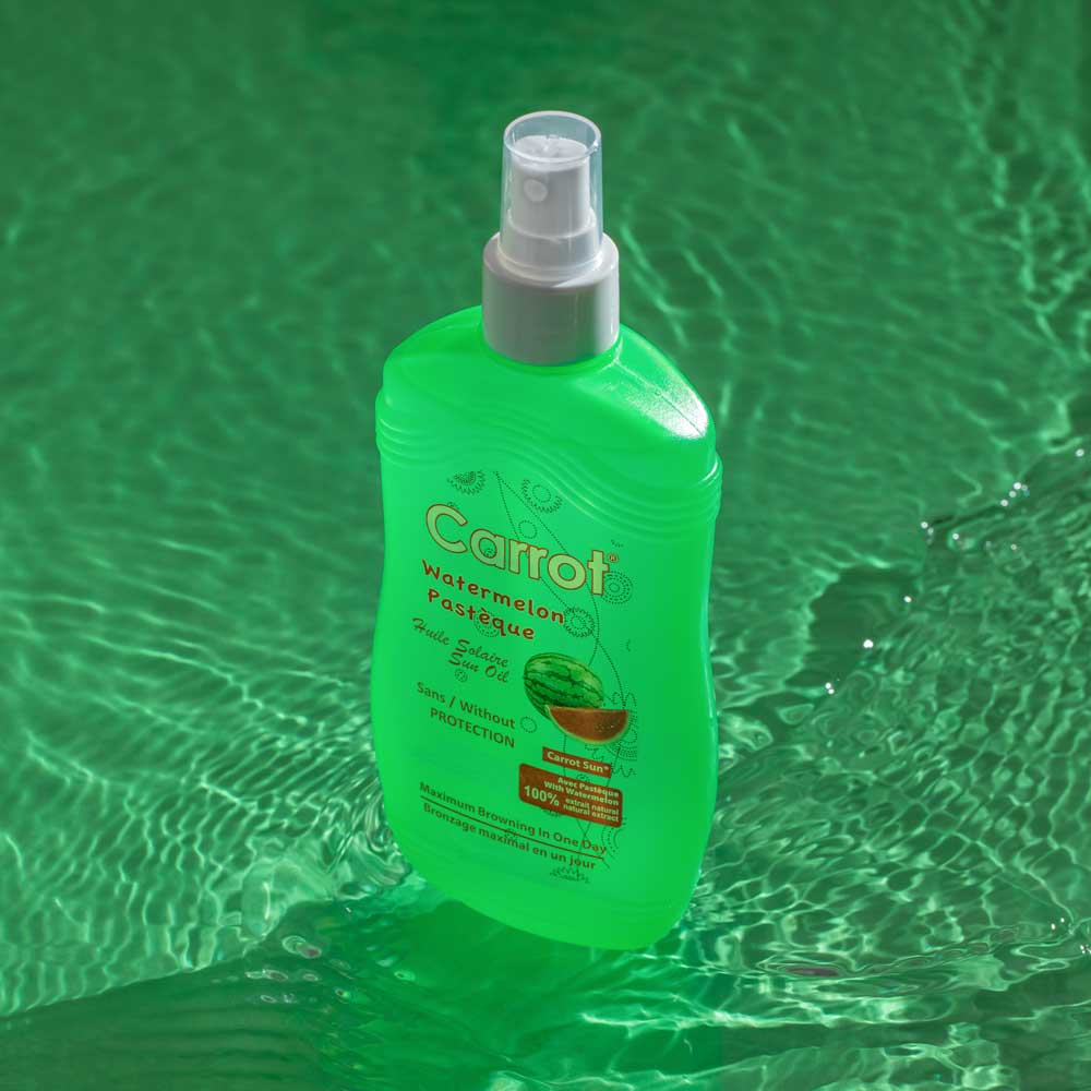 Carrot Sun Watermelon Tanning Oil 200ml زيت التسمير من كاروت