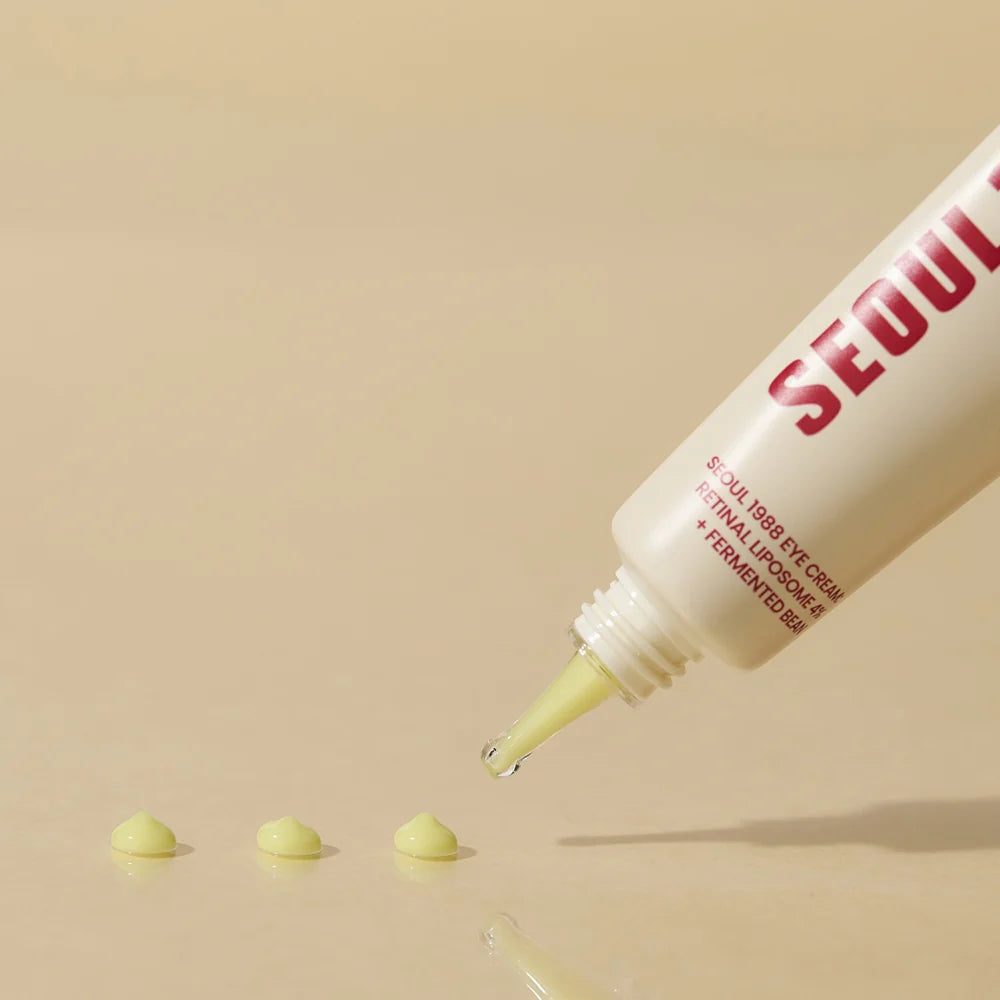 SEOUL 1988 Eye Cream : Retinal Liposome 4% + Fermented Bean كريم ريتنال للعيون من سيكرت كي
