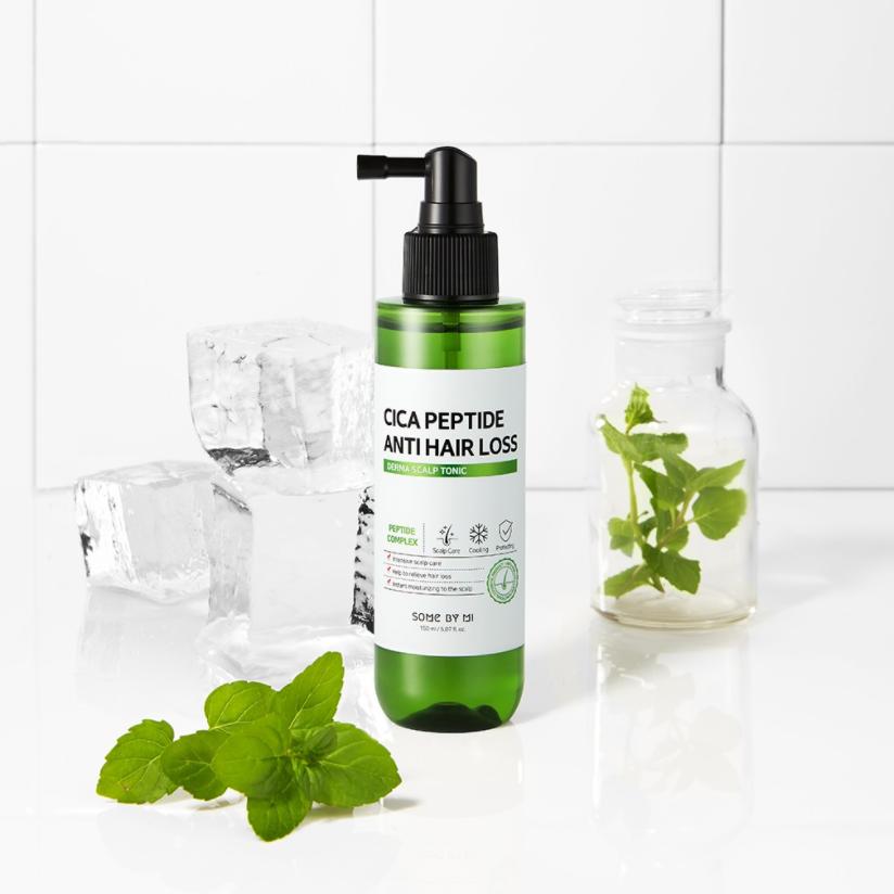 SOME BY MI Cica Peptide Anti Hair Loss Derma Scalp Tonic 150ml تونيك ديرما ببتيد سيكا المضاد لتساقط الشعر من سوم باي مي