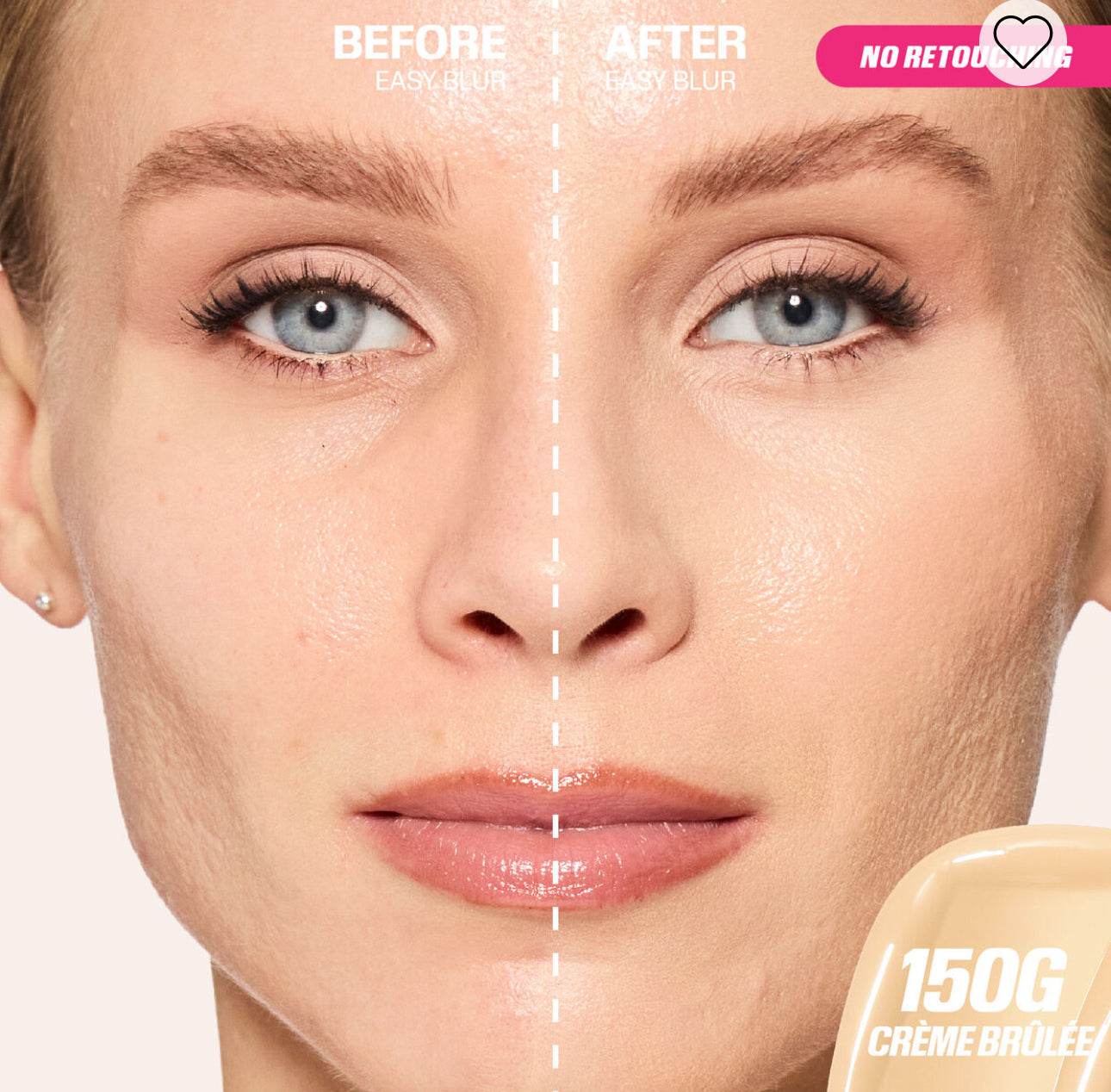 HUDA BEAUTY EASY BLUR FOUNDATION كريم الاساس من هدى بيوتي