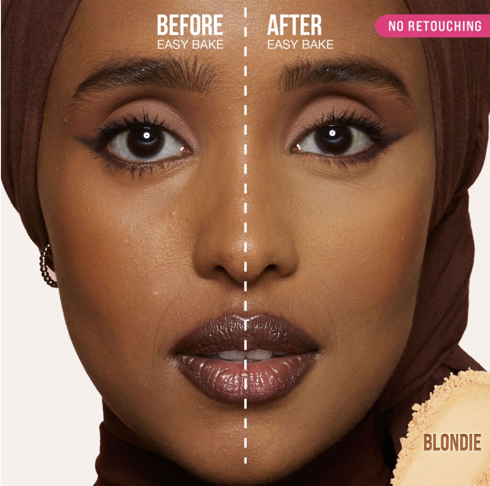 HUDA BEAUTY EASY BAKE loose baking & setting powder 20g باودر التثبيت من هدى بيوتي