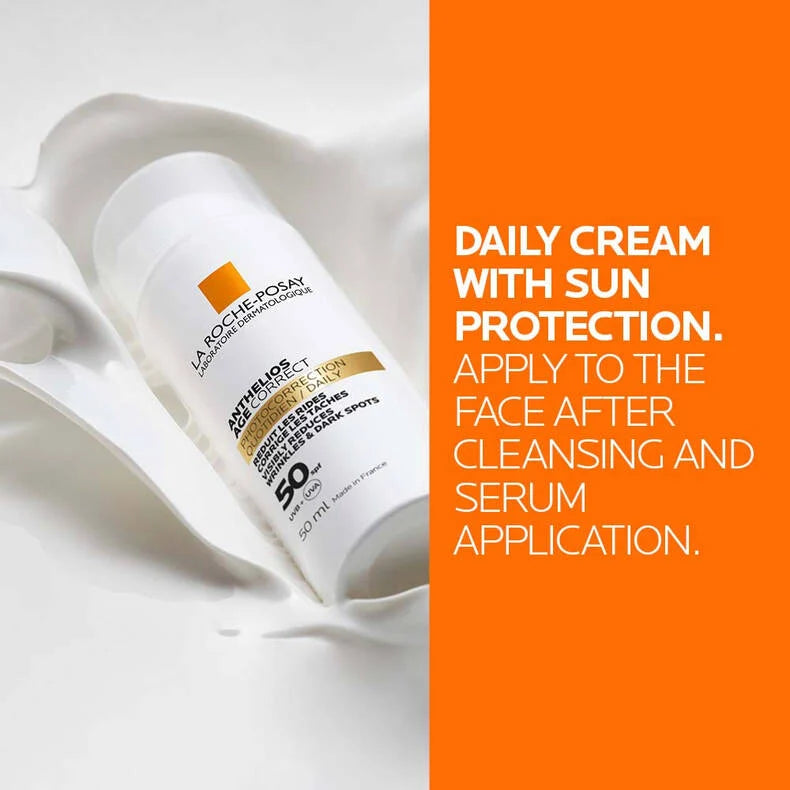 Laroche cicaplast anthelios age corrector  لاروتش بوزيه أنثيليوس إيدج كوريكتور