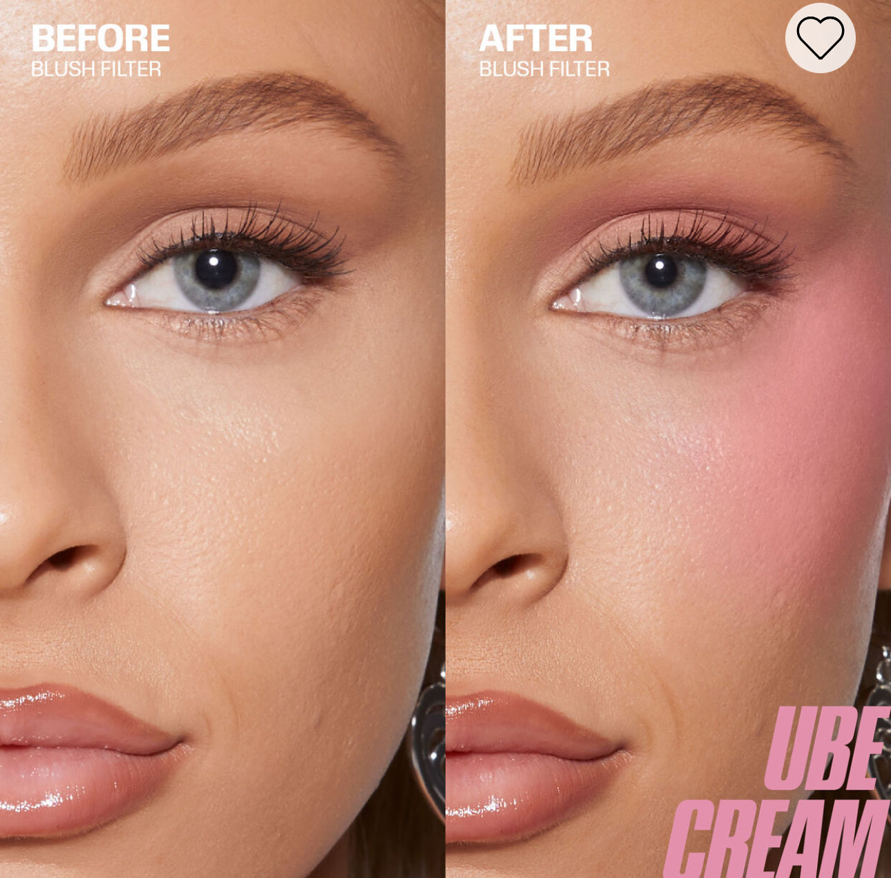 Huda Beauty Blush Filter Ube Cream طلاء خدود مميز من هدى بيوتي
