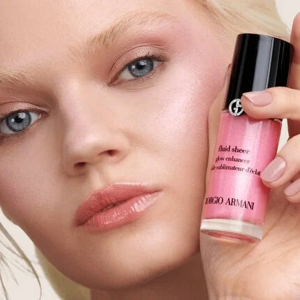 GIORGIO ARMANI FLUID SHEER GLOW ENHANCER اضاءة خدود مع لون مميز من جيورجيو ارماني