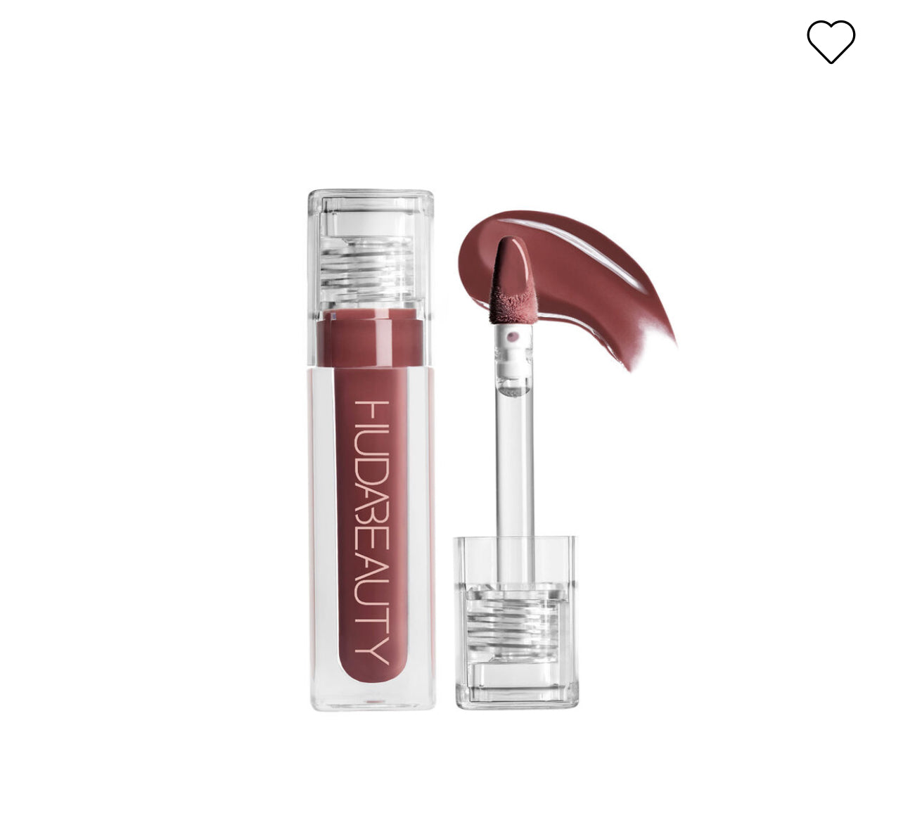HUDA BEAUTY FAUX FILLER extra shine lip gloss 3.9 ML ملمع شفاه من هدى بيوتي