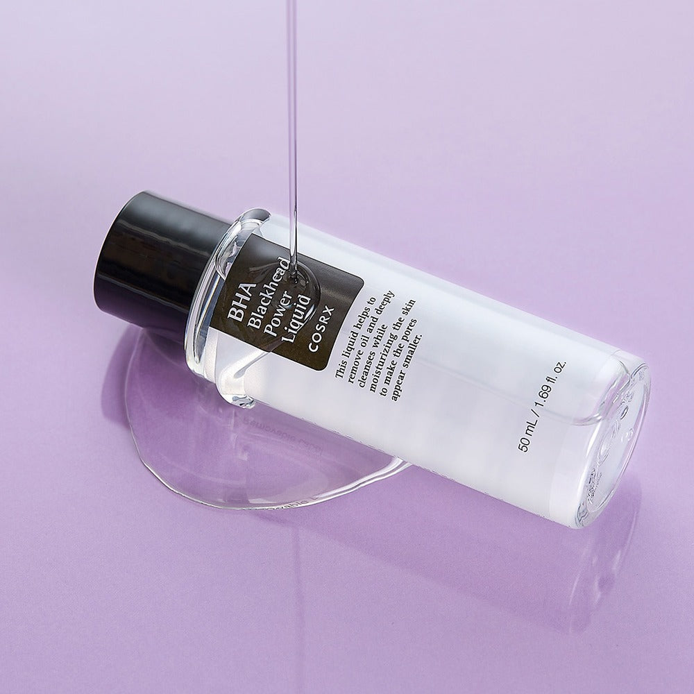 COSRX BHA BLACKHEAD POWER Liquid معالج الرؤوس السوداء من كوزركس