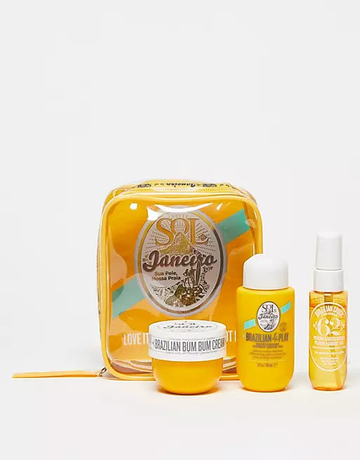 SOL DE JANEIRO BRAZILIAN Bum Bum (Jet Set gift set) مجموعة الهدايا من سول دي جينيرو