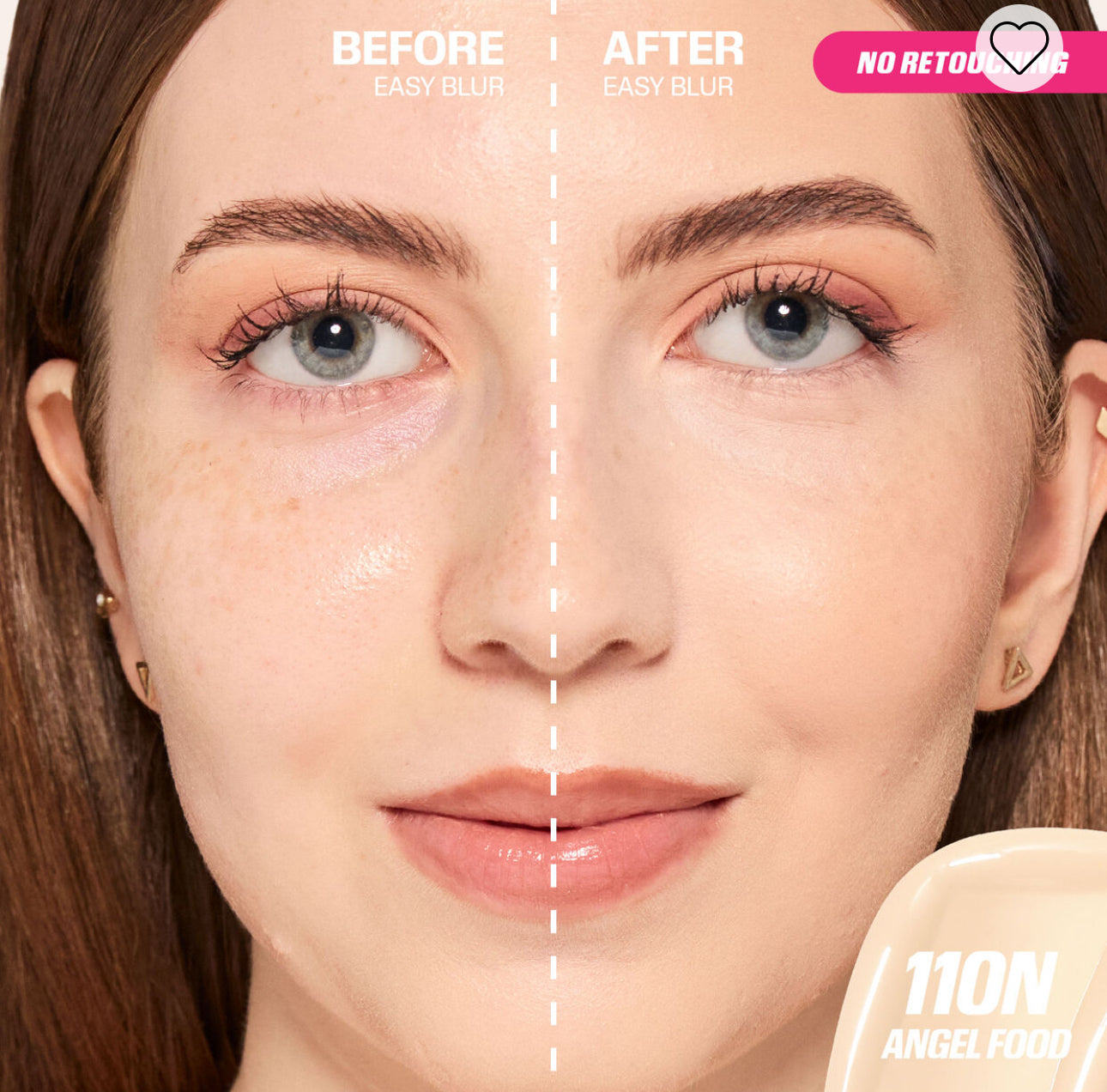 HUDA BEAUTY EASY BLUR FOUNDATION كريم الاساس من هدى بيوتي