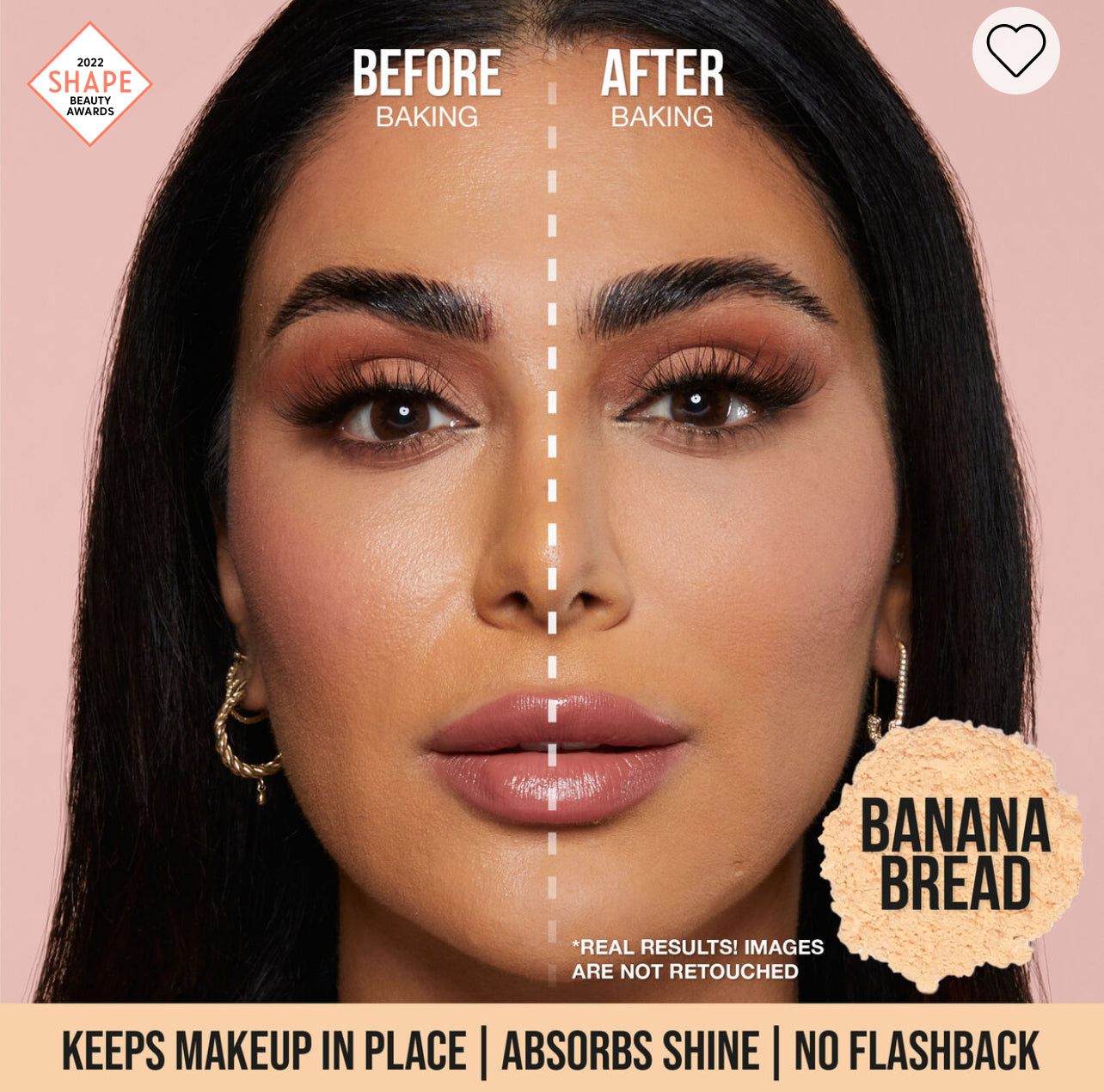 HUDA BEAUTY BABY BAKE loose baking & setting powder 6g باودر التثبيت بالحجم الصغير من هدى بيوتي