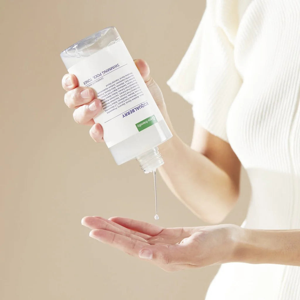 EQQUALBERRY Swimming Pool Toner 300ml تونر الترطيب بحمض الهيالورونيك