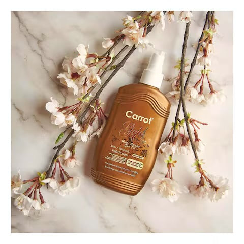Carrot Sun Gold Tanning Oil Spray 200ml زيت التسمير جولد من كاروت
