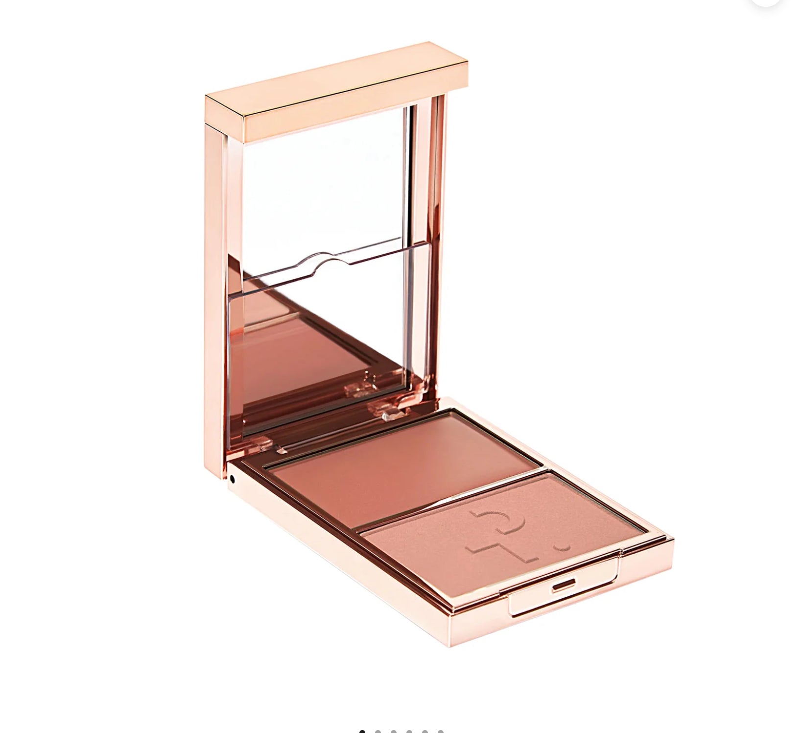 PATRICK TA MAJOR HEADLINES DOUBLE-TAKE CRÈME & POWDER BLUSH DUO طلاء الخدود الباودر والكريمي من باتريكتا