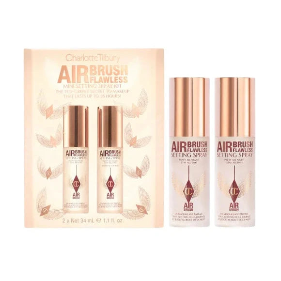 Charlotte Tilbury Mini Airbrush Flawless Setting Spray Duo Gift