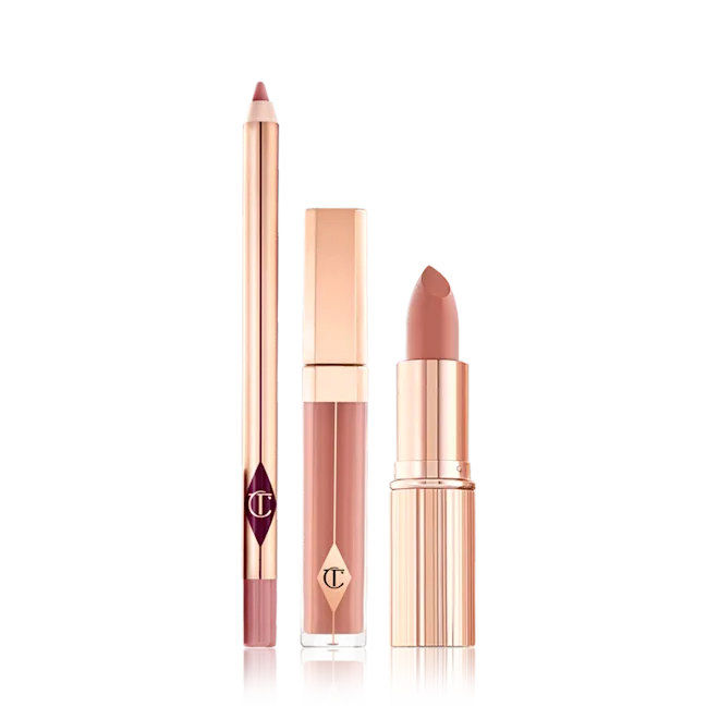 Charlotte Tilbury THE BELLA SOFIA LUSCIOUS LIP SLICKمجموعة الشفاه من شارلوت