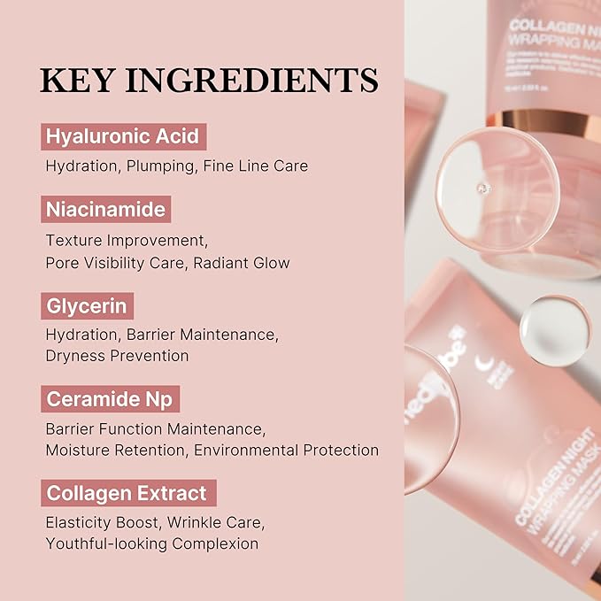 Medicube Collagen Night Wrapping Mask ماسك الكولاجين الليلي