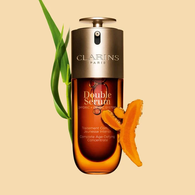 CLARINS Double Serum Anti-Aging + Anti-Wrinkle Serum (50ml) السيروم المدمج من كلارينس