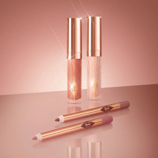 Charlotte Tilbury Glossy Lip Duo مجموعة الشفاه اللامعة من شارلوت