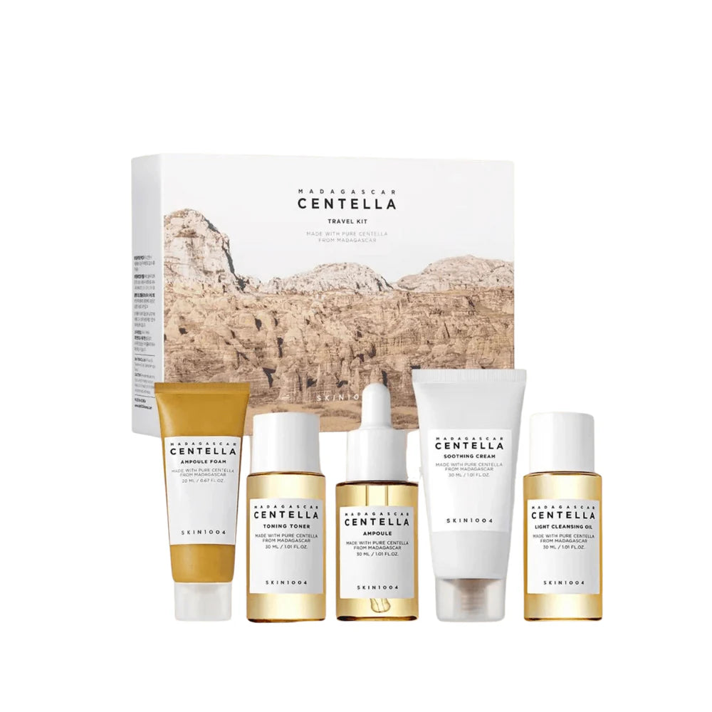 SKIN1004 MADAGASCAR CENTELLA TRAVEL KIT مجموعة سانتيلا العناية الكاملة