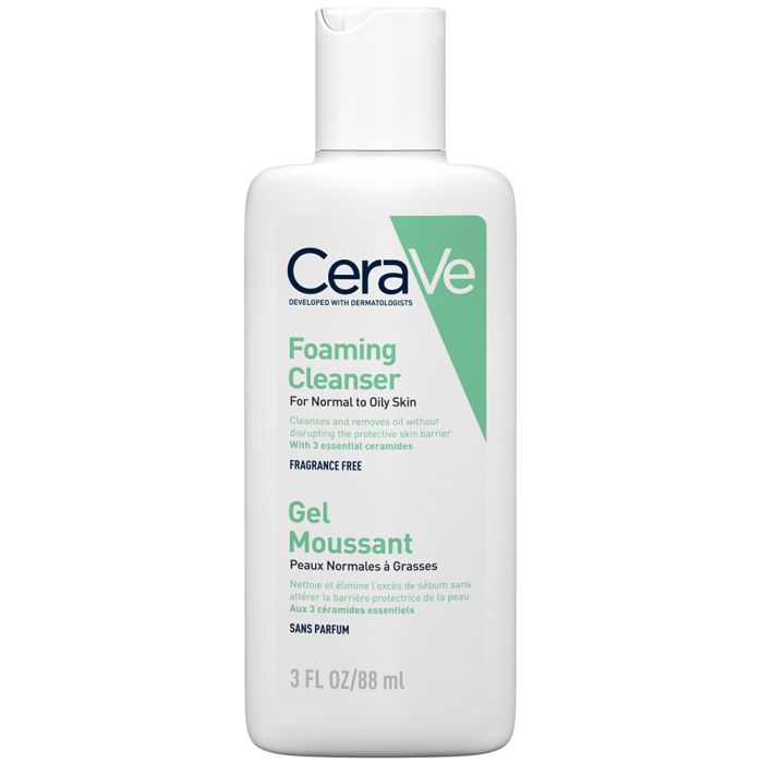 CeraVe Foaming Facial Cleanser normal to oily غسول الوجه الرغوي من سيرافي