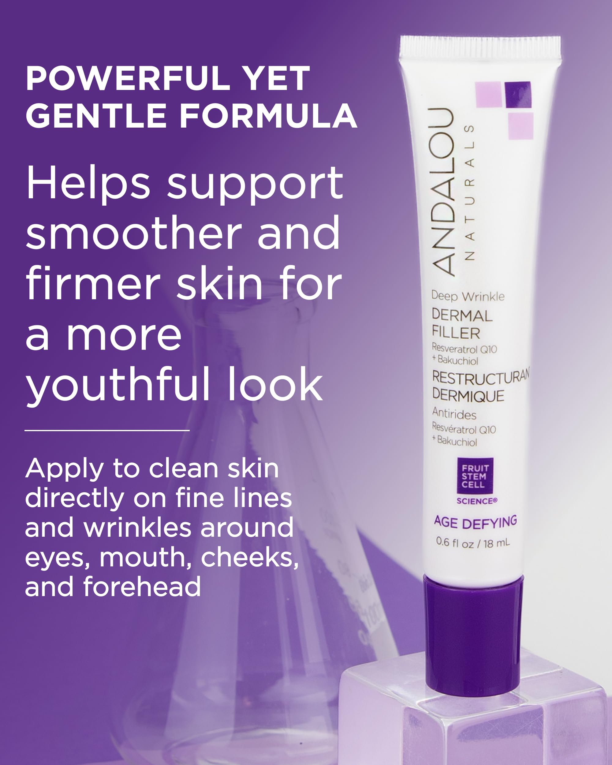 Andalou Naturals Deep Wrinkle Dermal Filler