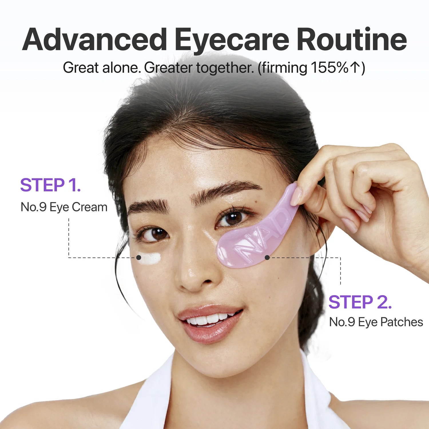 Numbuzin No.9 NAD+ Collagen Under Eye Patches