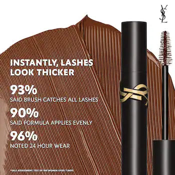 YSL Lash Clash Extreme Volume Mascara (Uninhibited Brown)