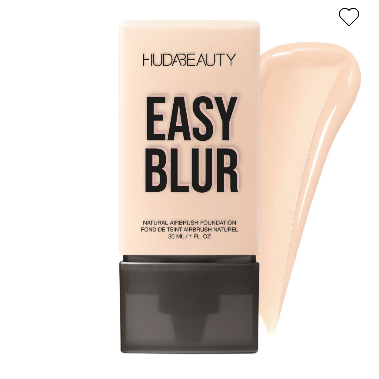 HUDA BEAUTY EASY BLUR FOUNDATION كريم الاساس من هدى بيوتي