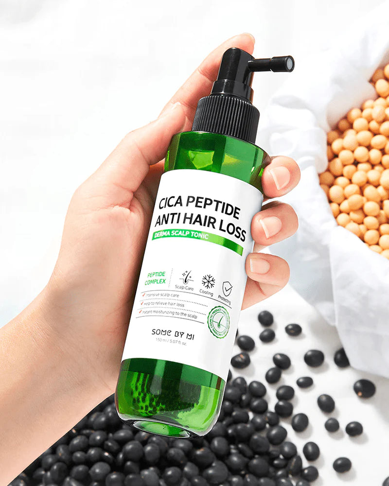 SOME BY MI Cica Peptide Anti Hair Loss Derma Scalp Tonic 150ml تونيك ديرما ببتيد سيكا المضاد لتساقط الشعر من سوم باي مي