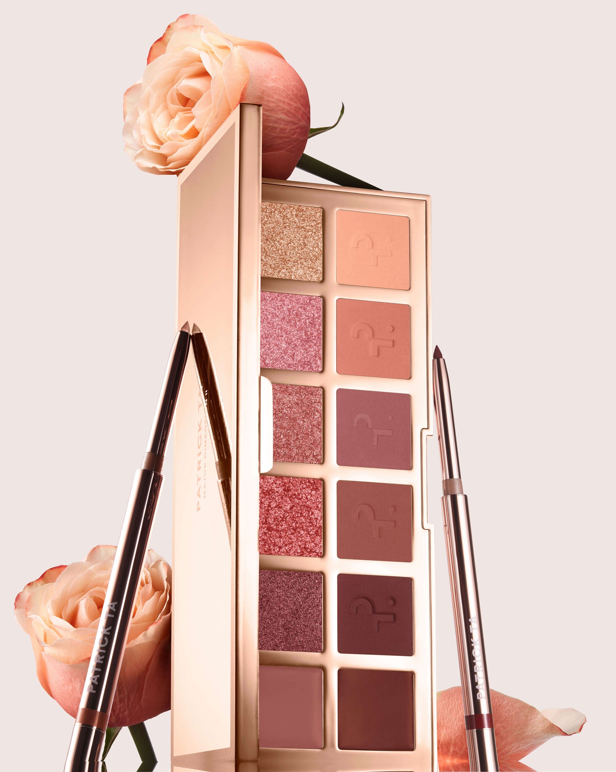 Patrick TA Major DimensioN II Rose Eyeshadow Palette ظلال عيون من باتريكتا