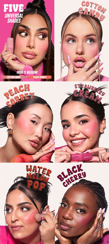 HUDA BEAUTY BLUSH FILTER liquid blush 4.5 ml طلاء الخدود من هدى بيوتي