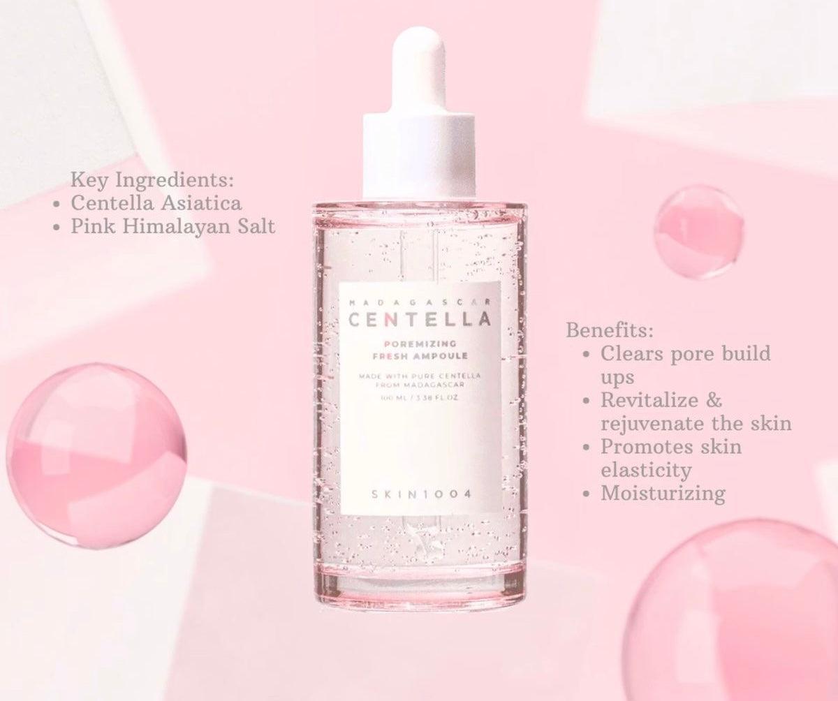 Poremizing fresh ampoule امبولة سانتيلا المنتقية للمسام