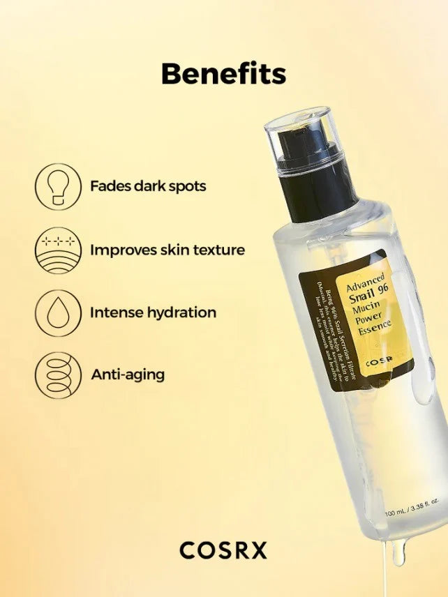 COSRX Snail Kit (Snail 96+Snail 92) مجموعة الحلزون (السيروم+الكريم)