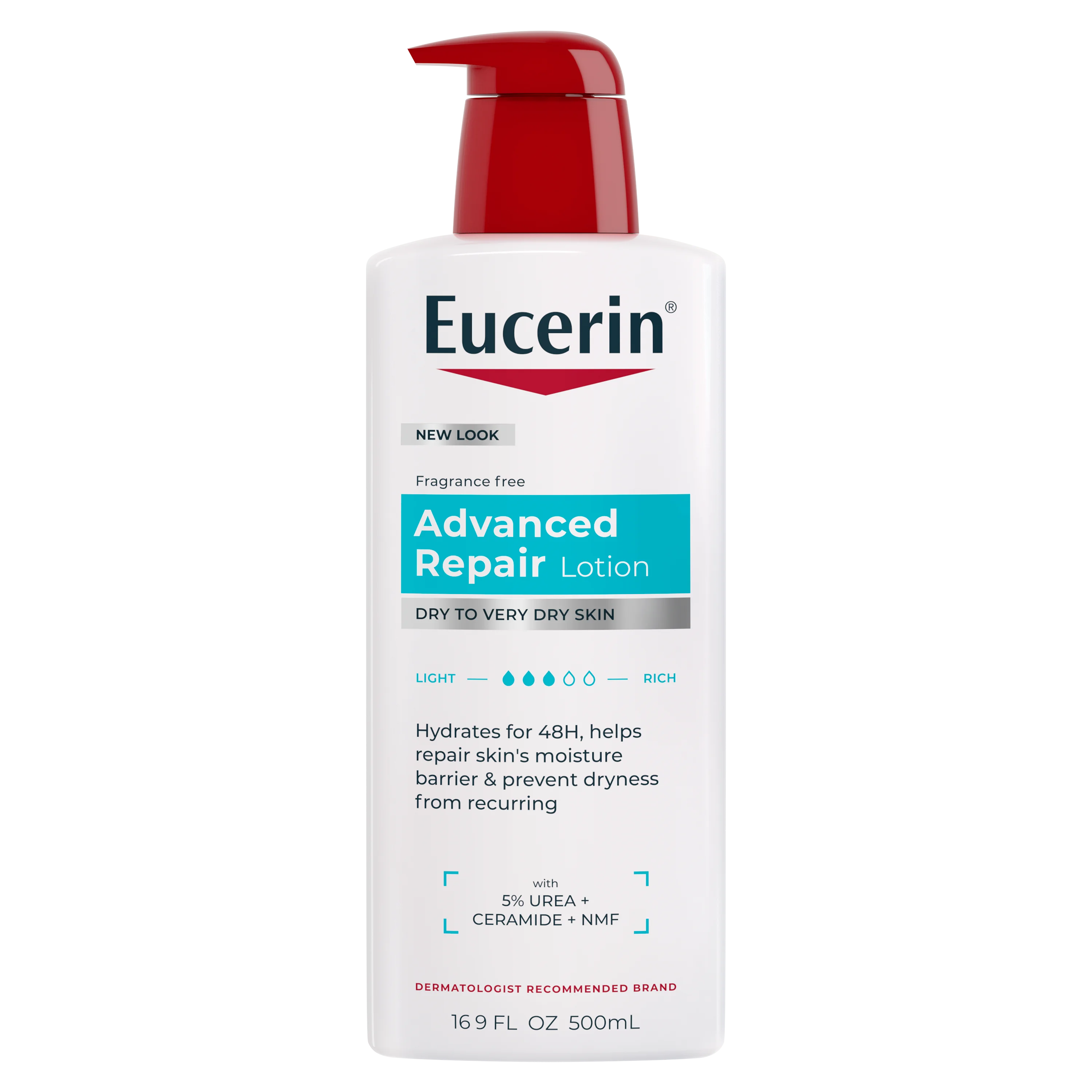 Eucerin Intensive Repair Lotion (500ml)