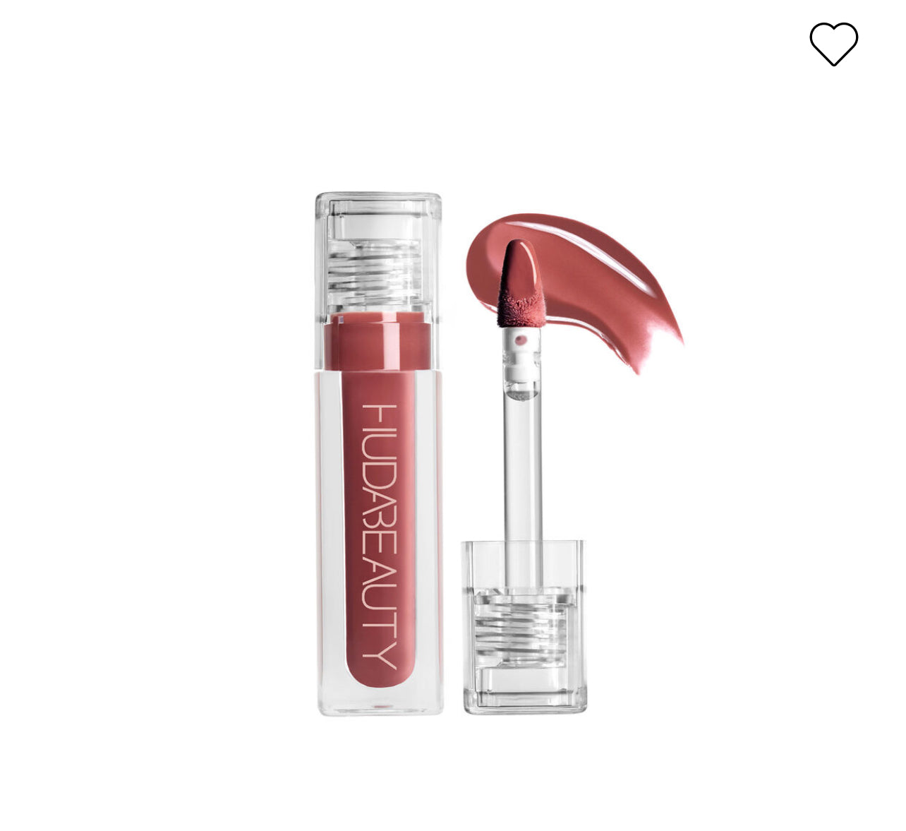 HUDA BEAUTY FAUX FILLER extra shine lip gloss 3.9 ML ملمع شفاه من هدى بيوتي