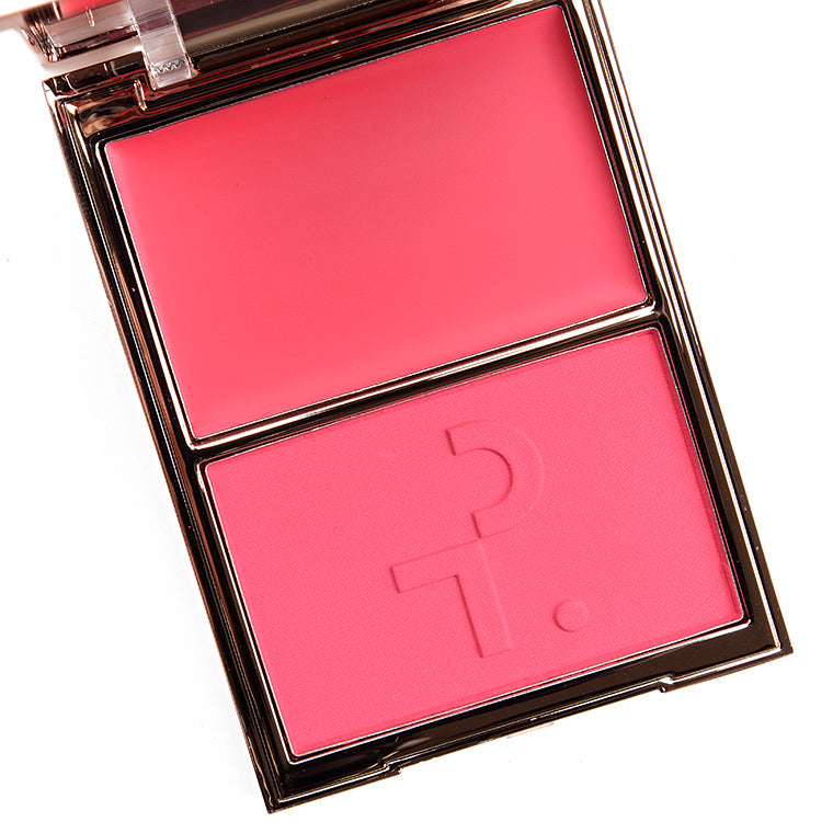 PATRICK TA MAJOR HEADLINES DOUBLE-TAKE CRÈME & POWDER BLUSH DUO طلاء الخدود الباودر والكريمي من باتريكتا
