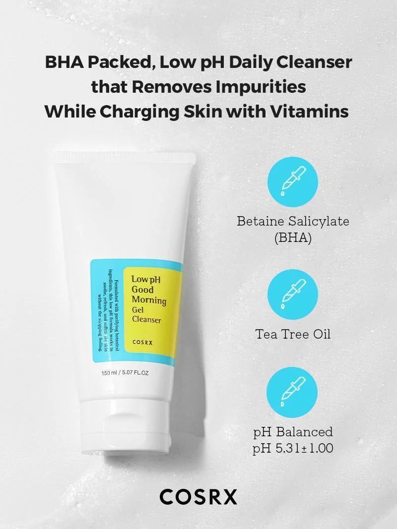 Cosrx cleanser gel غسول الجل من كوزركس