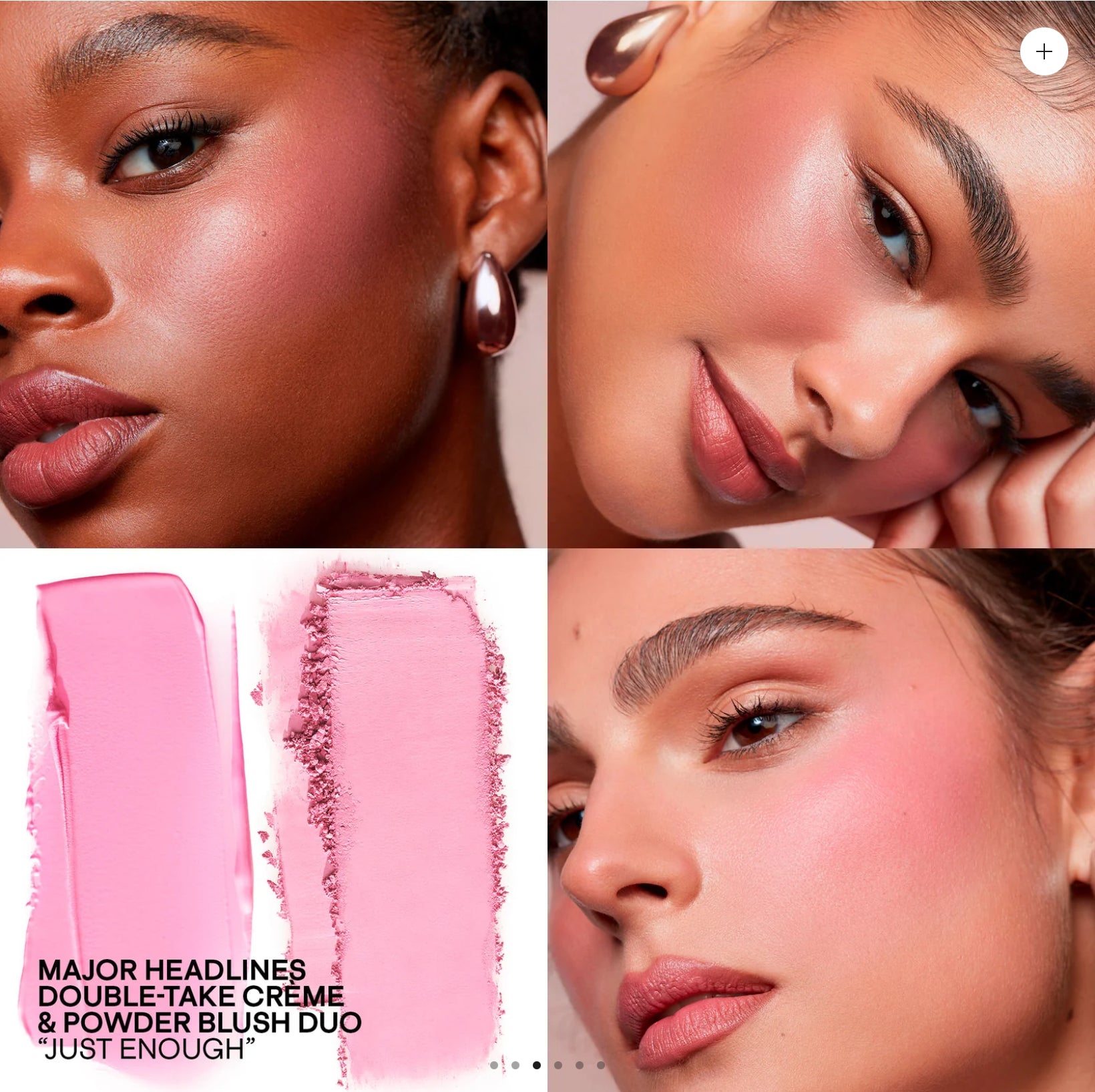 PATRICK TA MAJOR HEADLINES DOUBLE-TAKE CRÈME & POWDER BLUSH DUO طلاء الخدود الباودر والكريمي من باتريكتا
