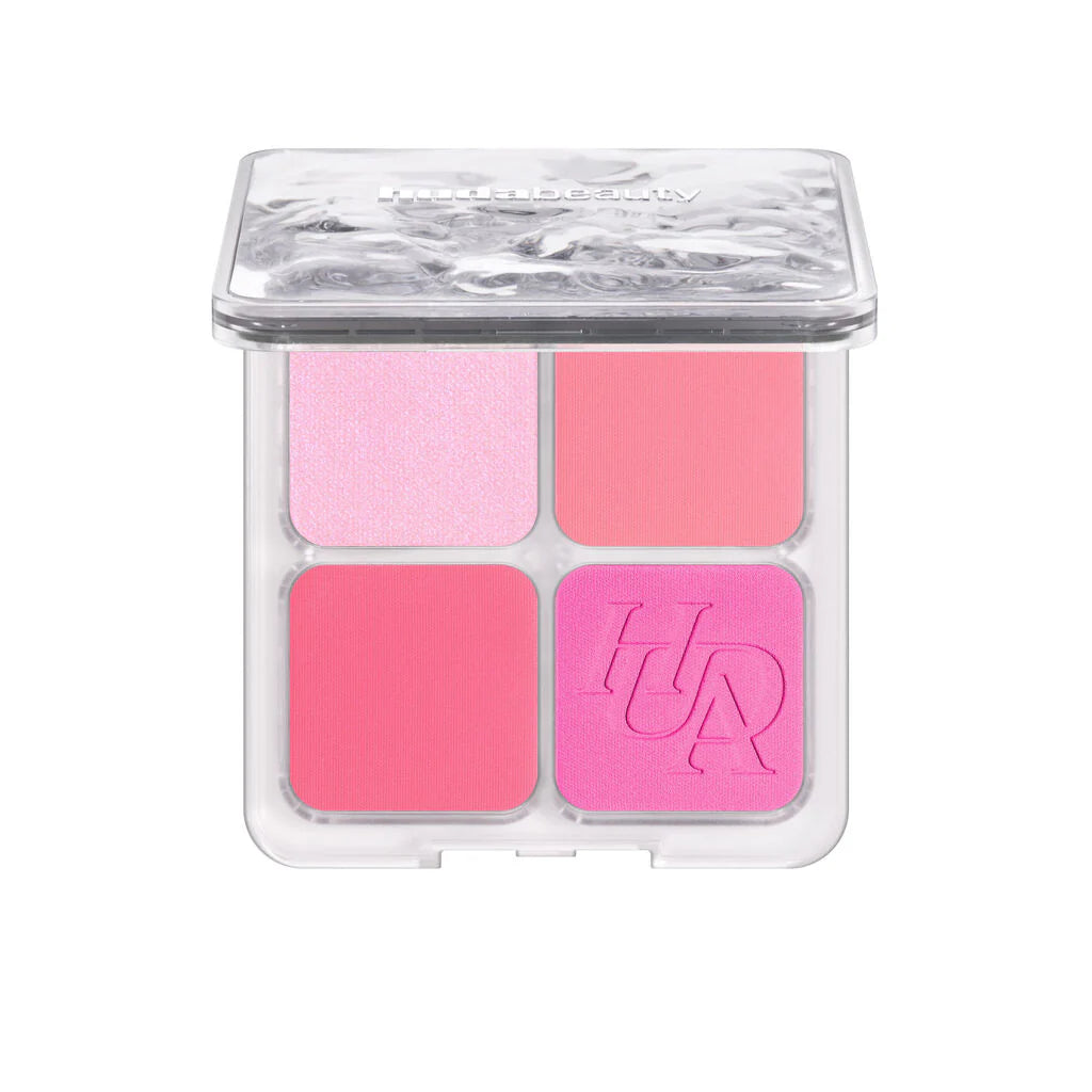 HUDA BEAUTY Blush Filter Blurring Blushlighters Palette لوحة أحمر الخدود المضيئة