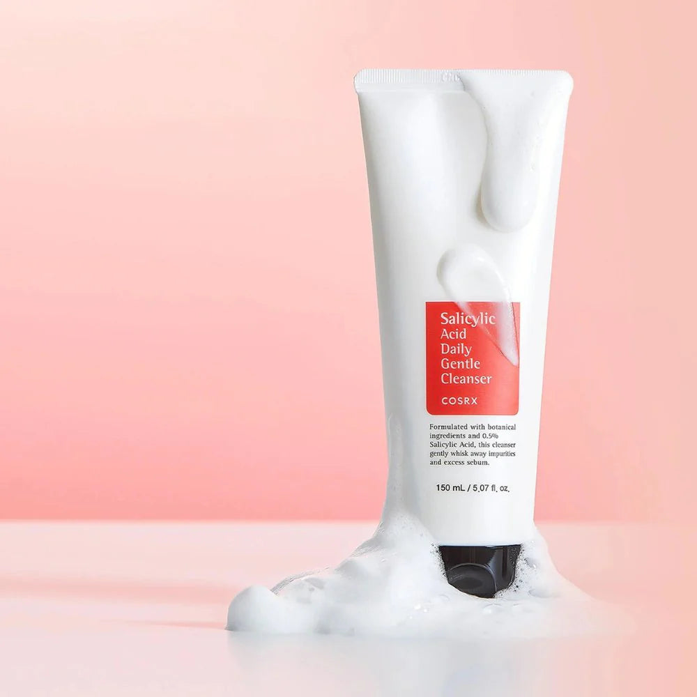 Cosrx cleanser salicylic غسول الوجه بمادة السالسيلك اسيد من كوزركس