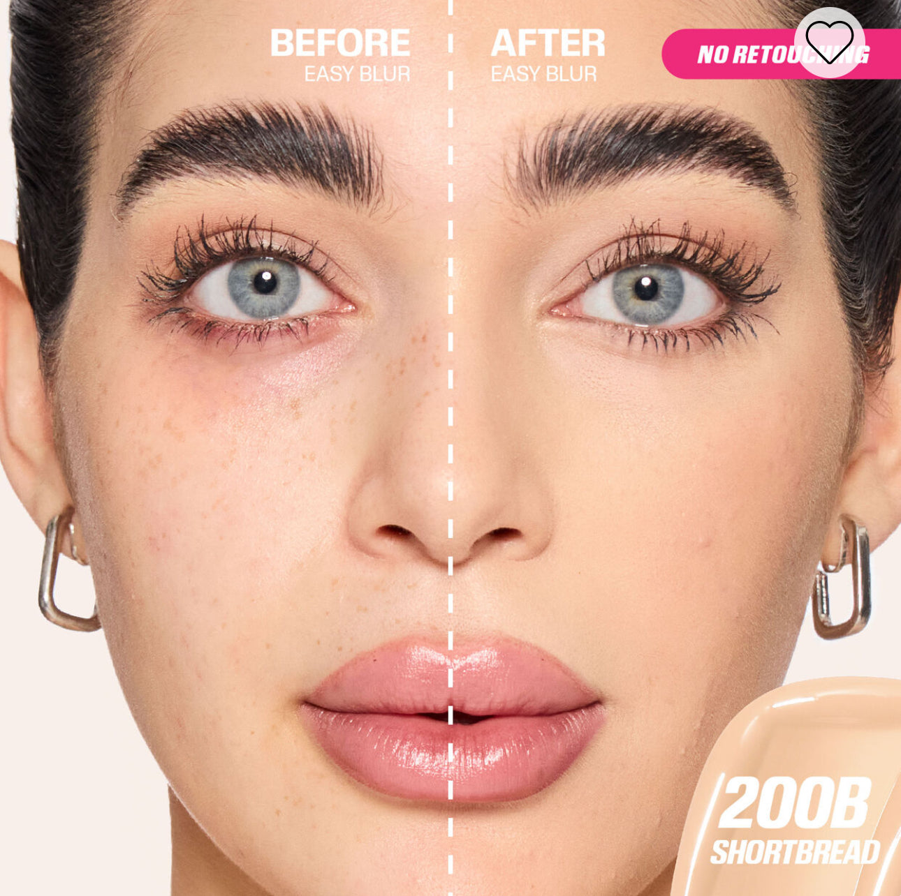 HUDA BEAUTY EASY BLUR FOUNDATION كريم الاساس من هدى بيوتي