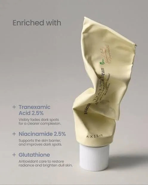 AXIS -y TXA 2.5% Intensive Brightening Cream 50ml كريم تفتيح البشرة